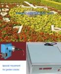4m diameters floral clocks flower clock garden clock-GOOD CLOCK YANTAI)TRUST