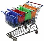 6L-10L Reusable Foldable Shopping Bag 10kg Collapsible Grocery Bag