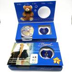 Friend Series Color Box Love Pearl Necklace Gift Box With Fashion Cage Pendant