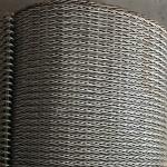 Spiral Stainless Steel Mesh Belt Tear Resistant for Food Industrial