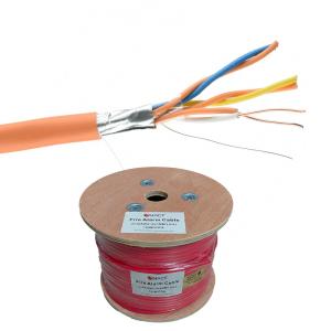 Wholesale Fire Resistant ABS KPSng 2x2x0.5 White Electrical Cables with Drain Wire 1/0.5tc mm from china suppliers