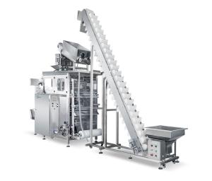 Wholesale High - Accuracy Cube Ice And Tube Ice Packing Machine PLC 20 Bags / Min from china suppliers
