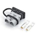 Dual Pole Anderson Powerpole Connectors 50A 600V For Forklift Battery Terminal