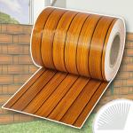 19cm X 35m Vinyl Fence Tape PVC Fence Screen For Garden Privacy Strip Protector