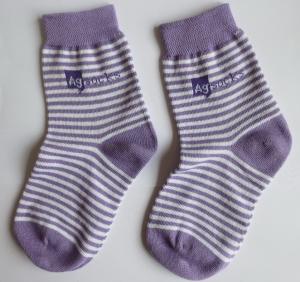 Wholesale Anti-microbial combed cotton ODM customized logo AZO free athletic spring socks for boys from china suppliers