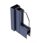 6061 T5 6063 T6 Aluminium LED Light Strip Profiles Square Shape Cabinet Door