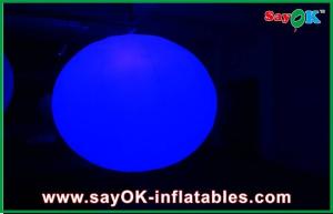 Wholesale Rental Business Outdoor Inflatable Decorations , Rounded Ball Inflatable Led Light from china suppliers