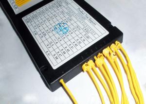 Wholesale Lightweight Fiber Optic Splitter , 1x4 PLC Splitter LC/UPC Connector from china suppliers