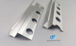 Punched Aluminium Edge Trim Profiles 0.7- 2.0mm Thickness Electrophoresis