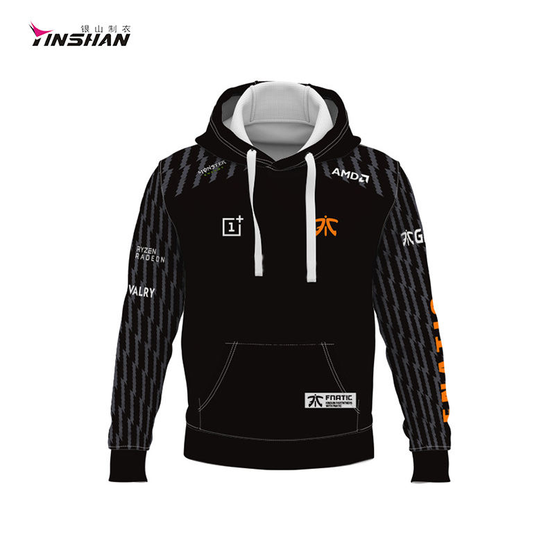 3. Fashionable Unisex Polyester/Cotton Softshell Sports Hoodie for Spring and Autumn