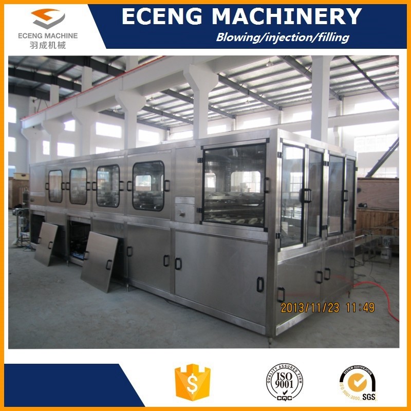 5.6KW 3 Gallon Fully Automatic Bottle Filling Machines With Three Filling Heads