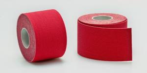 Wholesale China Red color Kinesiology Tape 5cm x 5m CE Certificate Custom Logo Print from china suppliers
