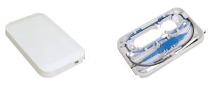 Wholesale Mini Fiber Optic Faceplate / Fiber Mounting Box 148.3*89.8*16mm from china suppliers