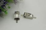 Small design purse metal zinc alloy light gold decorative hardware lock