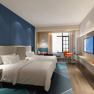 Wholesale Lacqured Hotel Guestroom Contract Hospitality Furniture Ready Assembled Bedside Cabinets from china suppliers