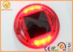 Round Aluminum Solar Reflectors Catseye Road Stud Rainproof Anti - High