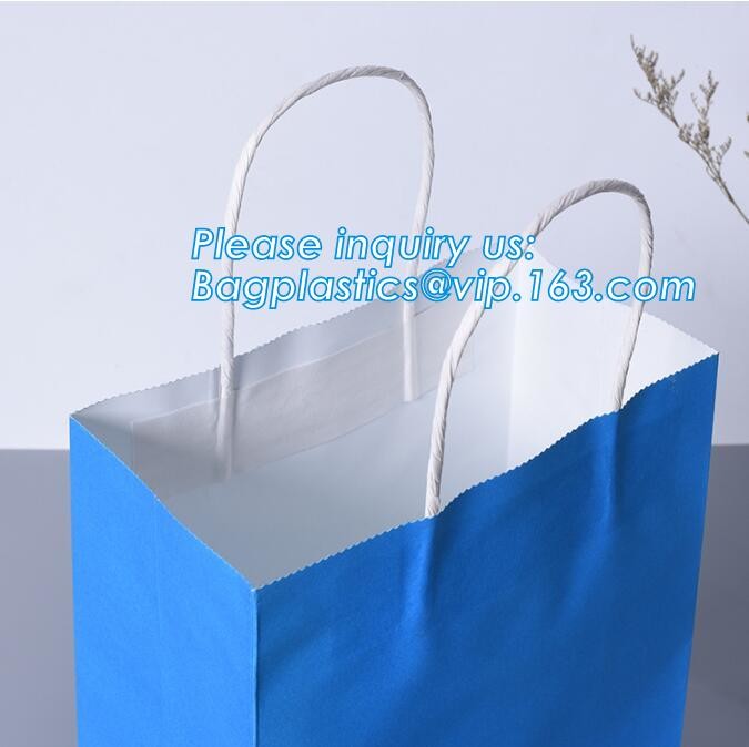 Handle Kraft Paper Flower Bag Wedding Confetti Cones Shaped Bouquet Bag Plant Bag Creative Flowers Holder Wrapping Gift