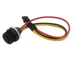Wholesale 500 Cyles M12 4 Pin Male Connector / Female Socket Connectors from china suppliers