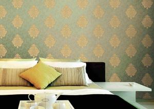 Wholesale Classical Damask Pattern PVC Washable Vinyl Wallpaper European Style Wall Covering from china suppliers