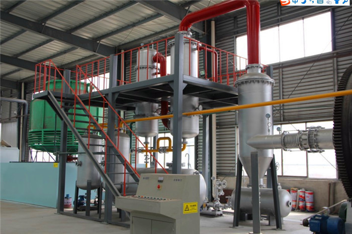 5ton-30ton full automatic continuous scrap rubber tyre pyrolysis to oil equipment