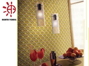 Wholesale HTY - TC 300 300*300 Best Selling Background Design Mosaic, Glass Art Pattern Mosaic Wall Tile from china suppliers
