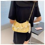 Polyester Lining Folded Cloud Bag Fashionable Handbags for Ladies from Top