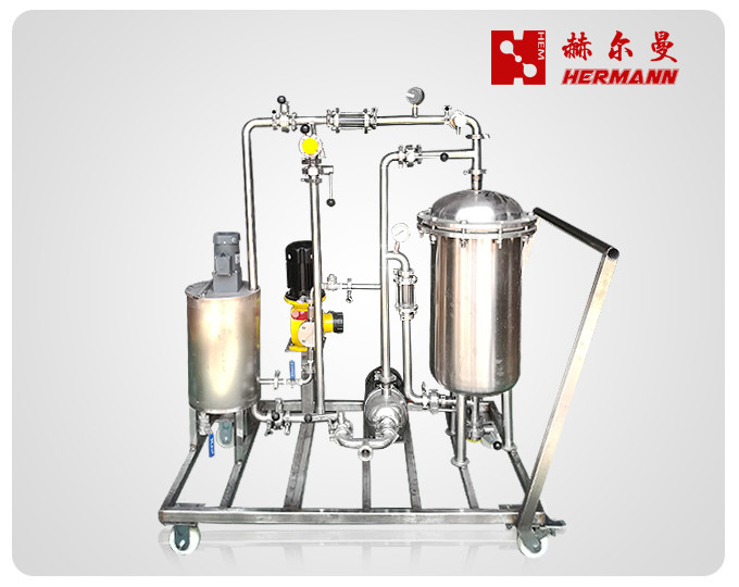 1200*800*1500mm Beer Filtration Equipment Easy Operation For Filter