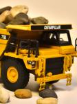 NORSCOT CAT775E Dump Truck 1/64 Scale Alloy Diecast Model Vehicle Collectible