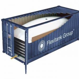 China TLBD  White Flexitank Shipping Container PE Film Flexi Bag Packing on sale