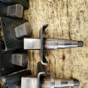 Wholesale 50*247mm Trailer Axle Spindle Replacement 1500kg Tractor Stub Axle from china suppliers