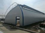 Galvanized Steel Tube Winter Greenhouse For Hydroponic Growing System With Film