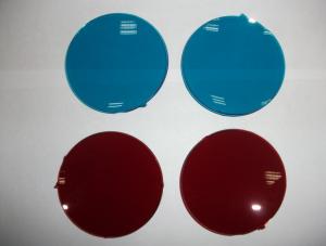 Wholesale Custom PET Polarized Film Sheet , Colorful 3D Glasses Film Red Cyan from china suppliers