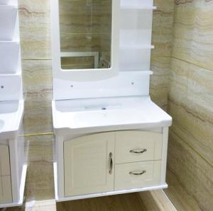 Wholesale 80 X48/cm PVC bathroom cabinet / wall cabinet / hung cabinet / white color for bathroom from china suppliers