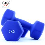Non Toxic Fitness Equipment Dumbbells With Banana Handle Long Using Time