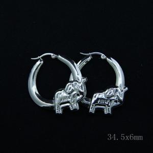 Wholesale Classic 316L Stainless Steel Fashion Jewelry Earrings Hoops Earrings LEH84 from china suppliers