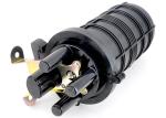 Outdoor 24 core 48 Core Dome Type Closure Fiber Cable Joint Box Fiber optic