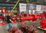 Centrifugal Electric Motor Driven Fire Pump Sets With Vertial Turbine Pumps For