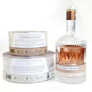 Wholesale Removable Bottle Custom Label Stickers Oil Proof Heat Resistant from china suppliers