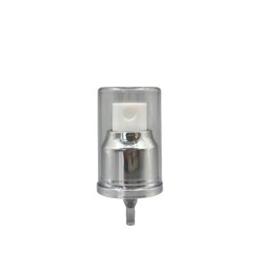 Wholesale 0.12ML Perfume Fine Mist Sprayer 20/410 Double Wall Silver Metallized Cap from china suppliers