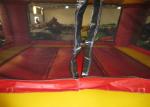 Red small inflatable jump castke house for kids under 7 years inflatable mini