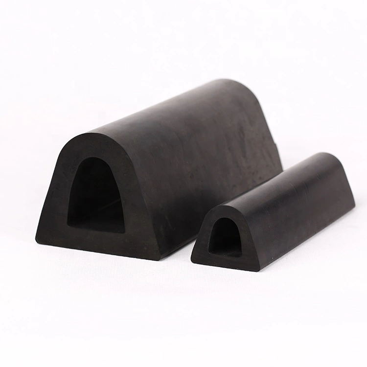 Lead Time Mass Production D Type Dock Bumper Marine Fender with 30% Deposit 70% Balance
