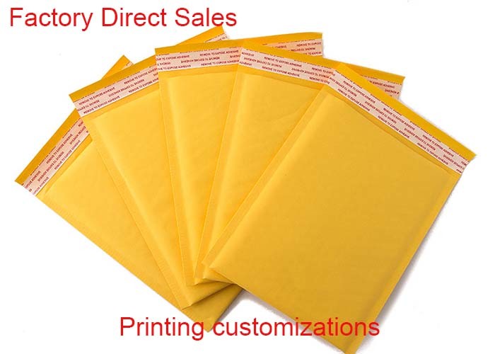 Matt Surface Bubble Wrap Mailing Envelopes Custom Size With Air Bubble Cushioned