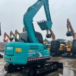 Mini Excavator Used Kobelco SK75 Crawl Excavator 0.4m3 Bucket Capacity