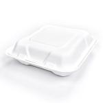 Takeout Takeaway Good Eco Sugarcane 800ml Lunch Box Clamshell Disposable