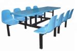 Metal School Canteen Dining Table And Seat Student Restaurant Table Chair Sets