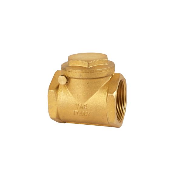 Normal Temperature 3/4 Inch Brass Check Valve Wear Resisting