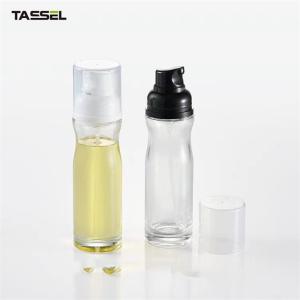 Wholesale 200ml Clear Oil Spray Glass Bottle Adjustable Dosage For Food Cook from china suppliers