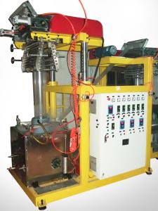 Wholesale Durable Used Blown Film Equipment , Vertical Pvc Film And Pvc Sheet Extrusion Machine from china suppliers
