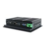 RJ45 Capacitive Touchscreen Industrial Fanless Mini PC Panel Mount