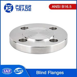 Wholesale ASME B16.5 A105 Carbon Steel Blind Flange Class 300LB BLRF Raised Face For Chemical Industry from china suppliers